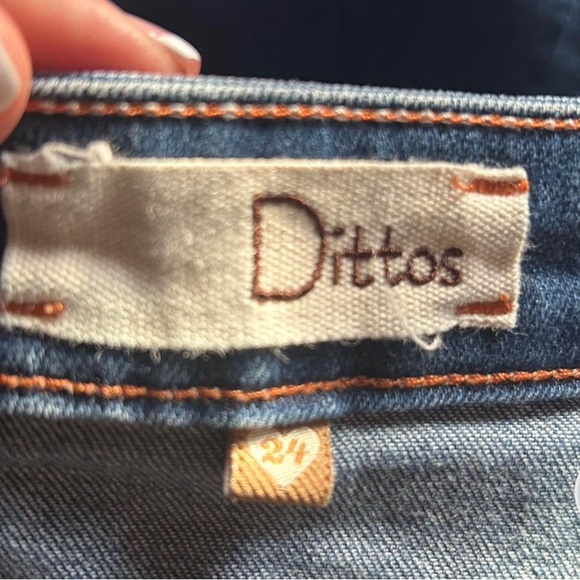 Ditto Denim A-line skirt size 24 - Picture 3 of 3